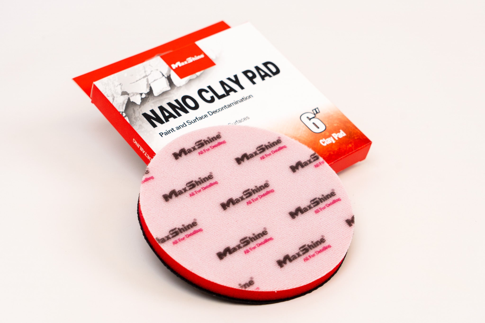 MAXSHINE DA Clay Pad -  6", 1/2" Thick