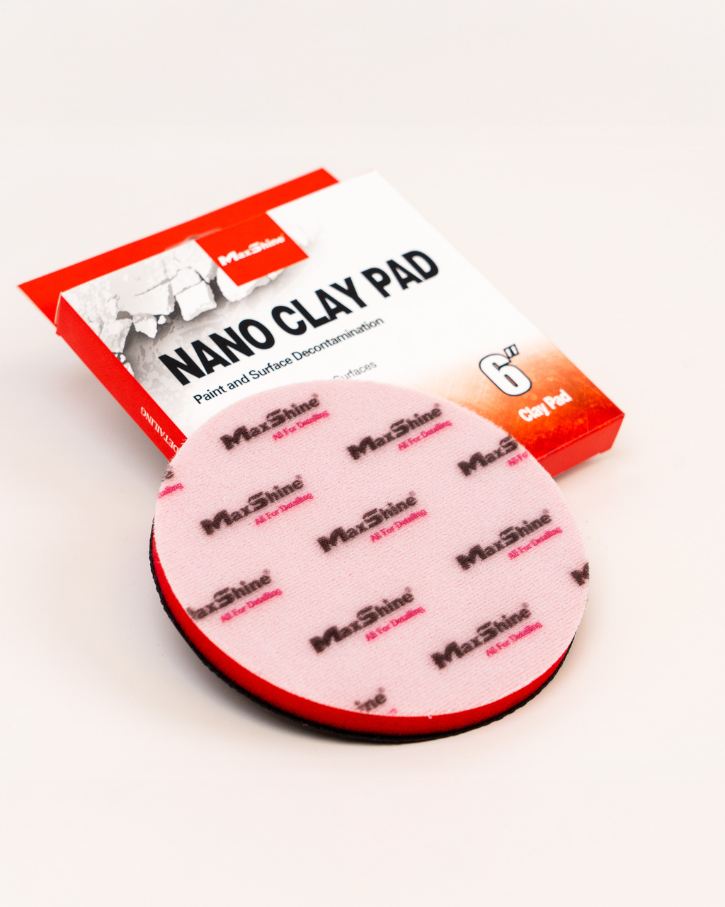 MAXSHINE DA Clay Pad -  6", 1/2" Thick
