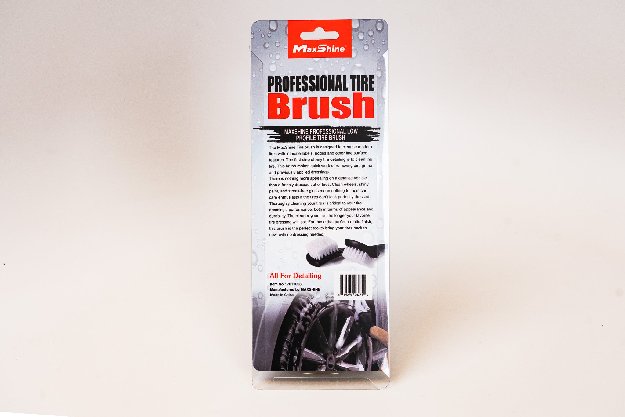 MAXSHINE Tire Scrub Brush