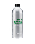 Bottle of tar and adhesive remover on a white background