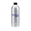 Silver bottle labeled 'Waterless Wash' on a white background