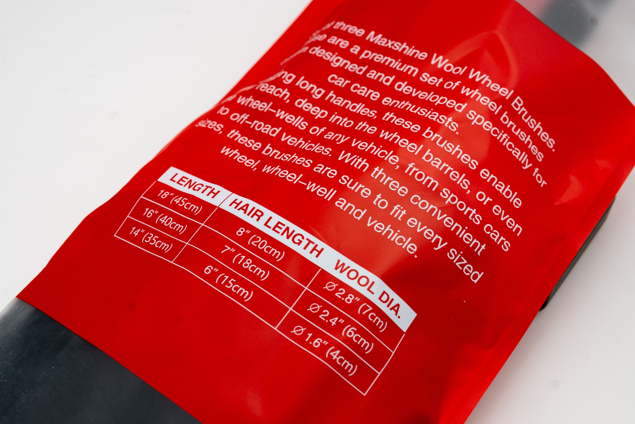 Maxshine Ultimate Wool Wheel Brush 3pk